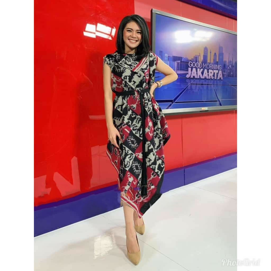 dress zoya tenun jepara baju tenun jepara DT115
