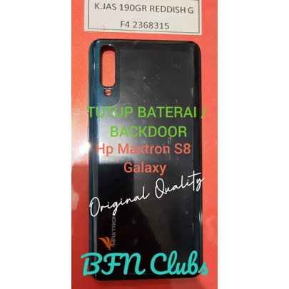Tutup Baterai / Backdoor Hp Maxtron S8 Galaxy Original Quality