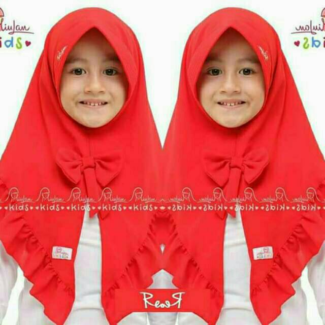 Jilbab Anak | Bergo Alesia Kids Miulan | Krudung Anak