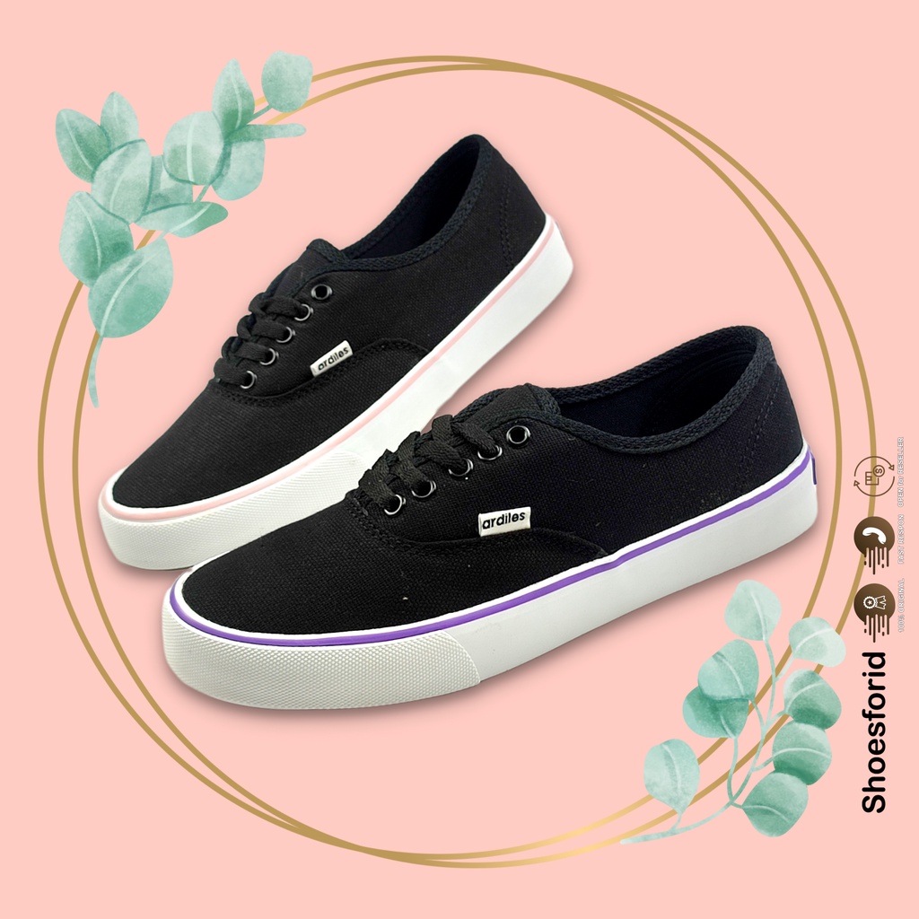 SFH SEPATU WANITA SNEAKER ARDILES KANVAS VULCANIZED OLDHAM WG