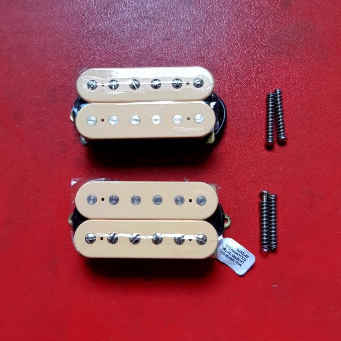 Pickup DIMARZIO TONE ZONE + AIR NORTON CREAM Cover. Baut+Per Star Seller Termurah