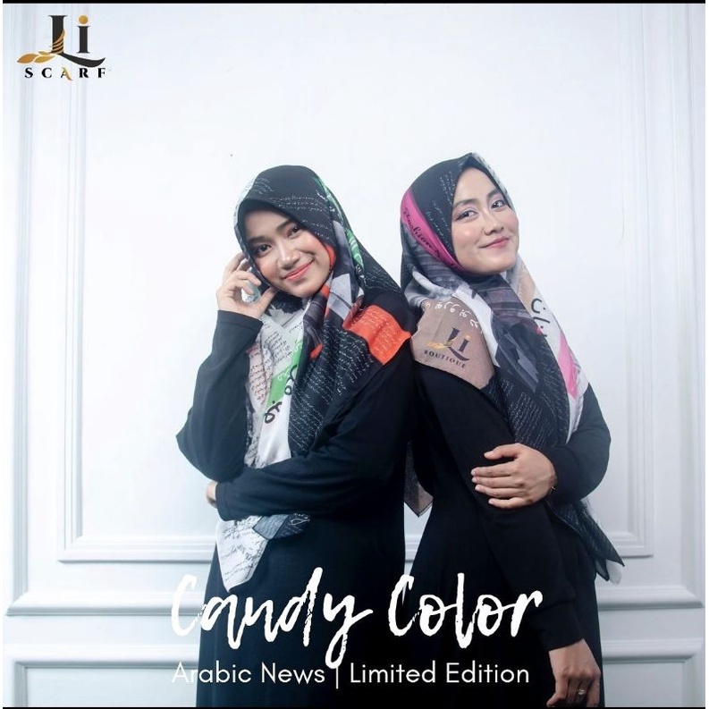 ORIGINAL by Li Scarf jilbab koran arab limited edition new candy color