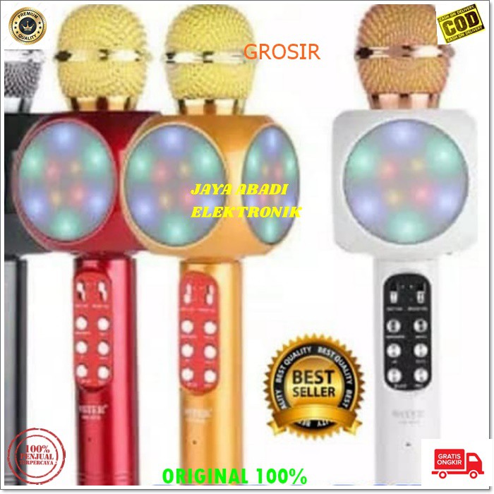 J123 MIC MIK BLUETOOTH MUSIK USB MP3 SMULE MAGIC KARAOKE NARSIS ECHO MUSIC MICROPHONE VOCAL KTV CAS CASAN BLUETOTH WIRELESS SPEAKER MINI J123  wster mic bluetooth mik wireless magic karaoke narsis usb mp3 smule audio wireles echo lampu led mi