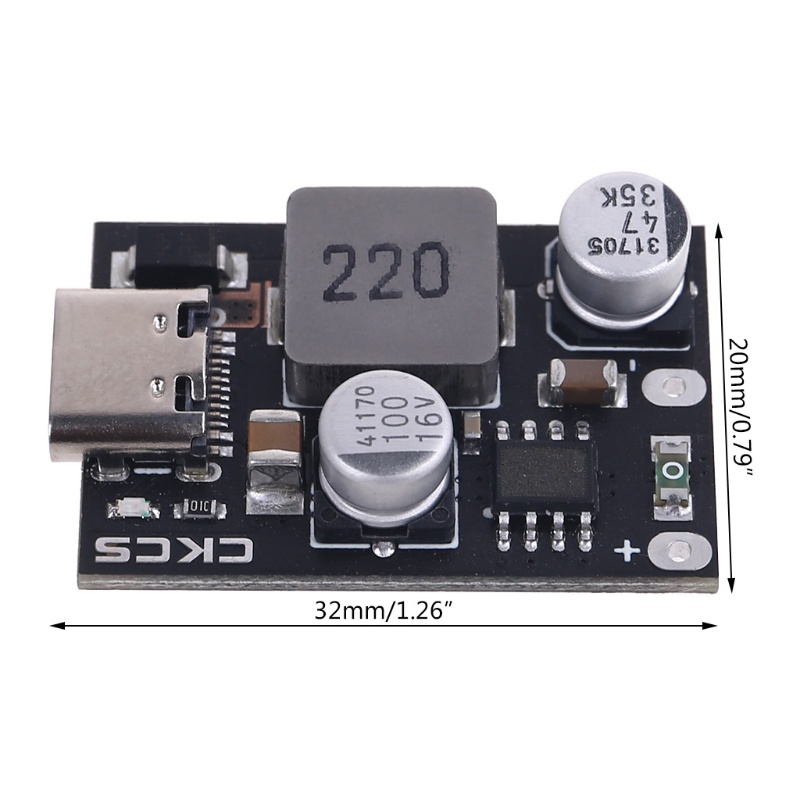 Papan Sirkuit Modul Pengisian Cepat Tipe C Usb Qc3.0 Qc2.0 Pd3.0 Dc