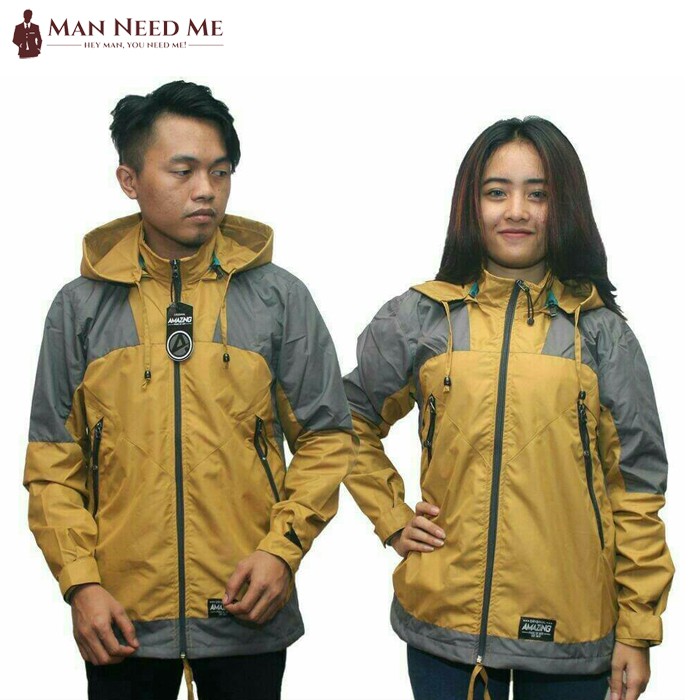 ADV |ManNeedMe x AMZ| Jaket Pria / Wanita | Jaket Parasut / Gunung / Bomber - Waterproof Premium