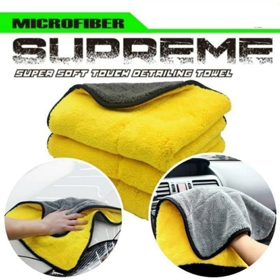 LAP HANDUK MICROFIBER LAP SERBAGUNA DAN MENYERAP DENGAN SEMPURNA