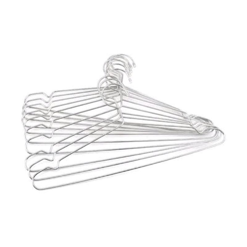 HANGER/ HANGER KAWAT/ 12 PCS/HANGER KAWAT TEBAL/HANGER BESI