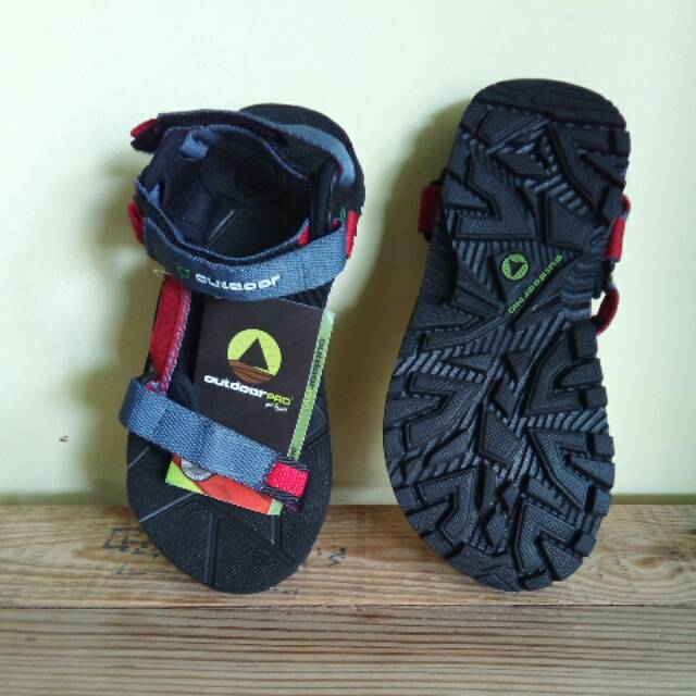 Sandal Gunung Outdoor Pro Rio Warna Grey Merah Sandal Outdoor Anak