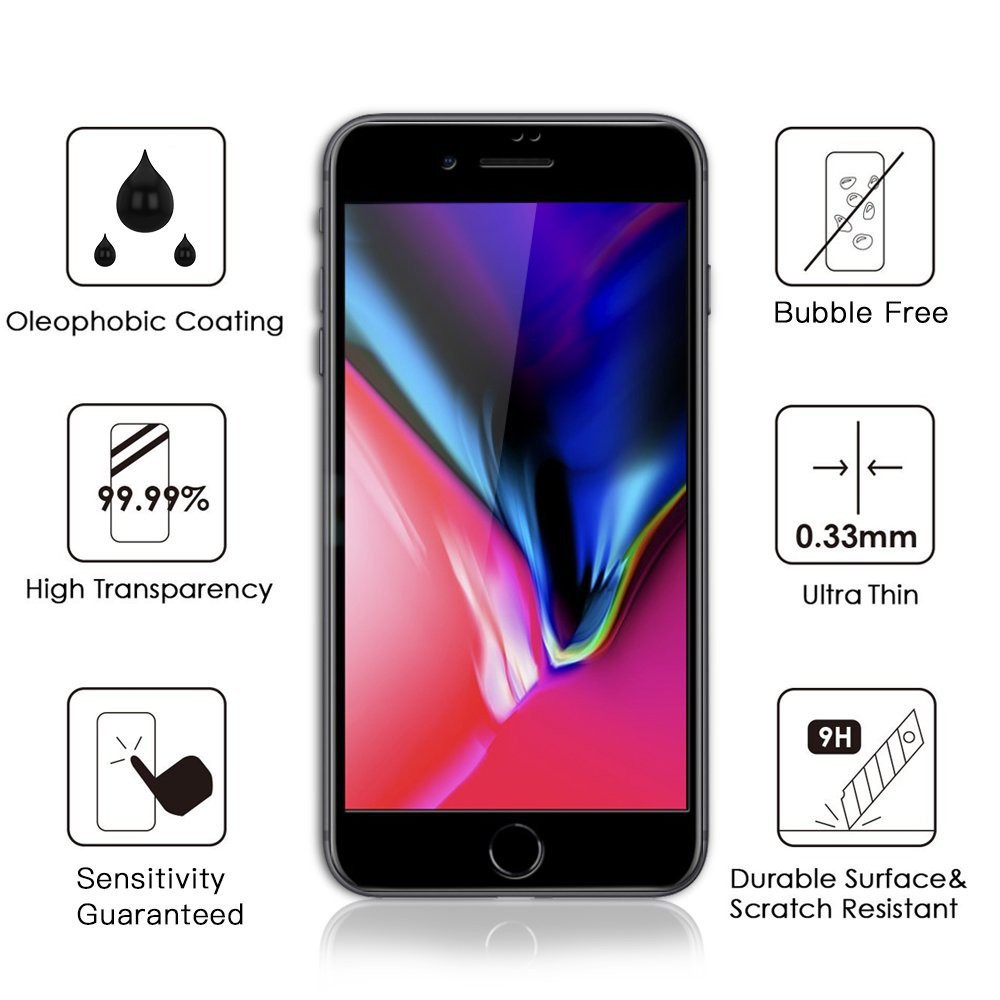 Premium Pelindung Layar Tempered Glass Curved 3D Untuk Apple iPhone 11 Pro Max X XR XS 8 6 7 Plus