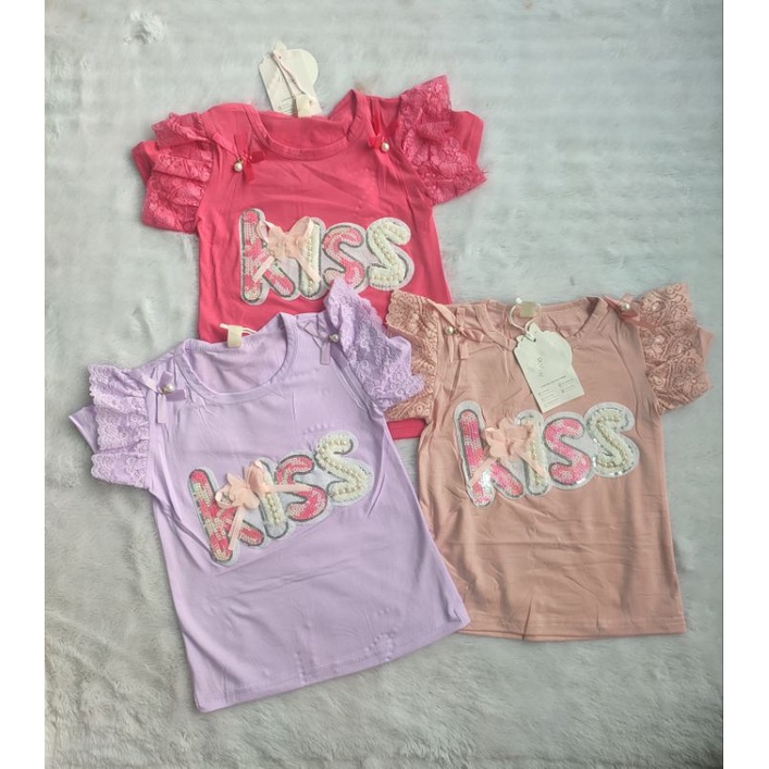 sweater atasan baju anak renda import atasan anak import