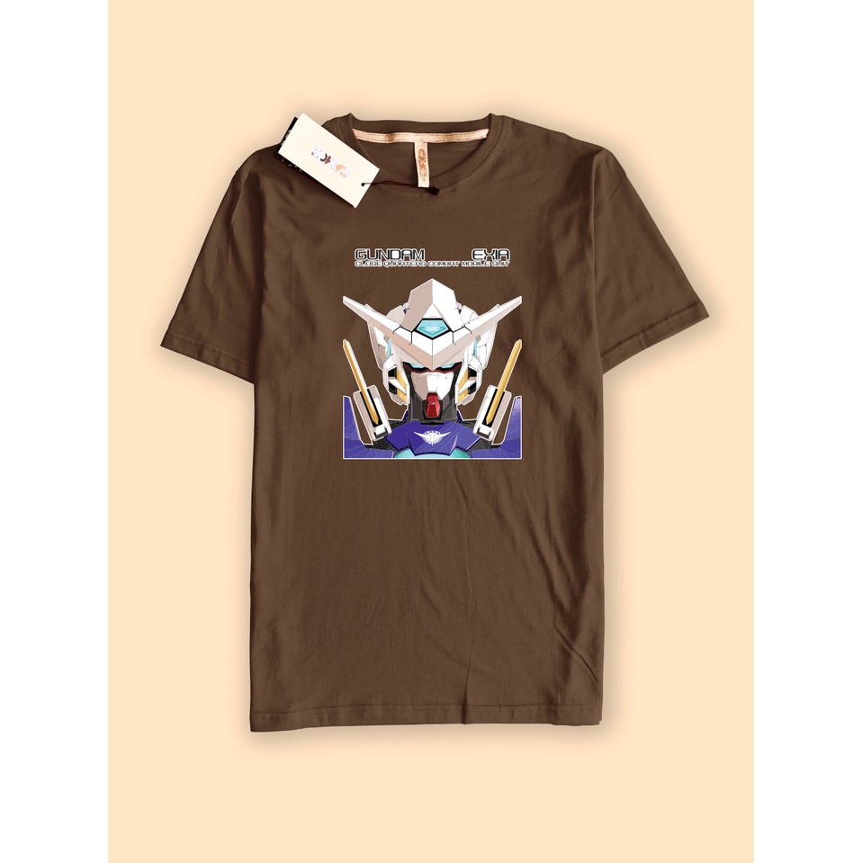 Kaos Tshirt Anime Exia Gundam GN 001 Head