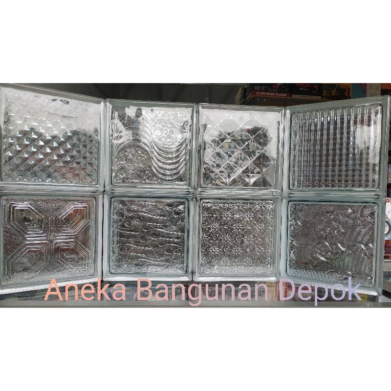 Jual Glass Block Dinding Merk Mulia Blok Kaca Roster Kaca Via Grabgo Send Shopee Indonesia 8319