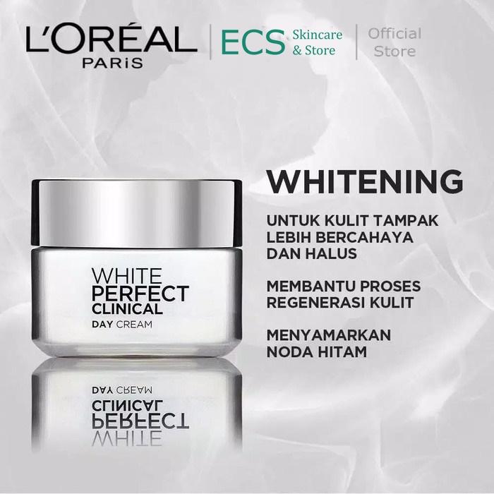 L'Oreal Paris Dermo White AURA Perfect Clinical DAY CREAM SPF 19 50ml - Krim Wajah Pagi Siang Loreal