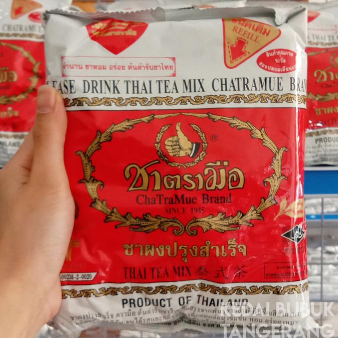 

(BISA COD) cha tra mue thai tea no. 1 original BPOM Halal 400g BIG SALE Kode 152