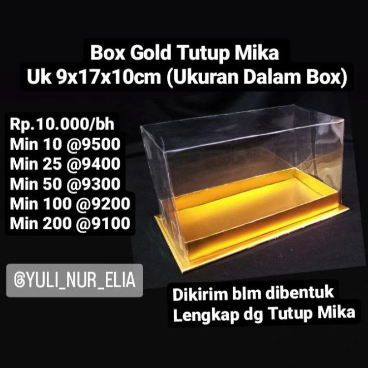 

Box Gold Tutup Mika Uk 9x17x10cm