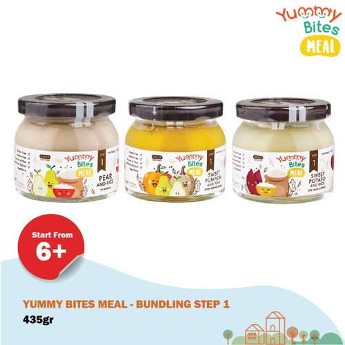 Yummy Bites Meal/ Bubur Bayi 145gr