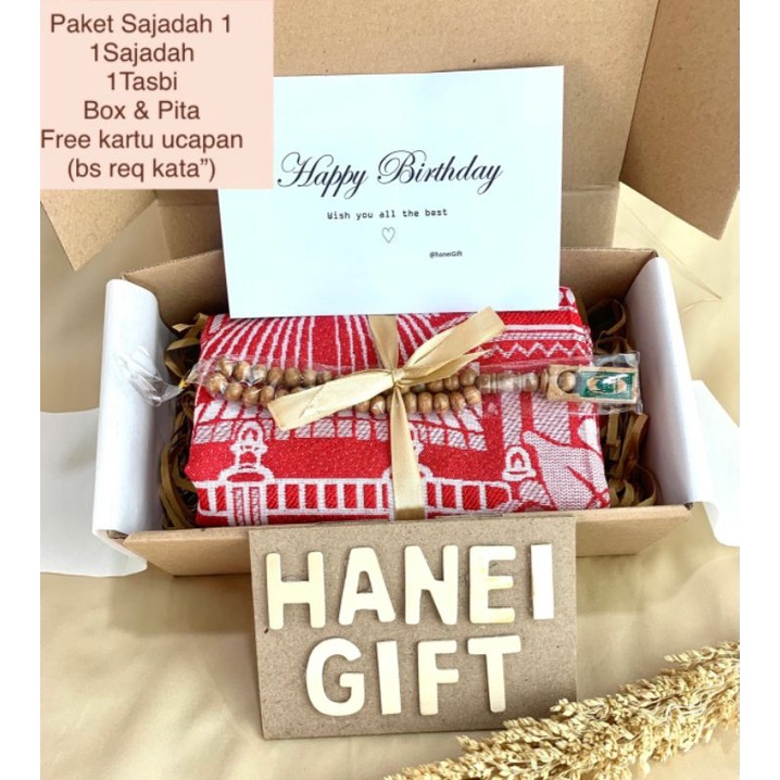 HAMPERS KADO GIFT BOX HADIAH SAJADAH HIJAB PASHMINA CERUTY KERUDUNG JILBAB ULANG TAHUN BIRTHDAY PACAR WISUDA GRADUATION PERNIKAHAN WEDDING ANNIVERSARY LEBARAN