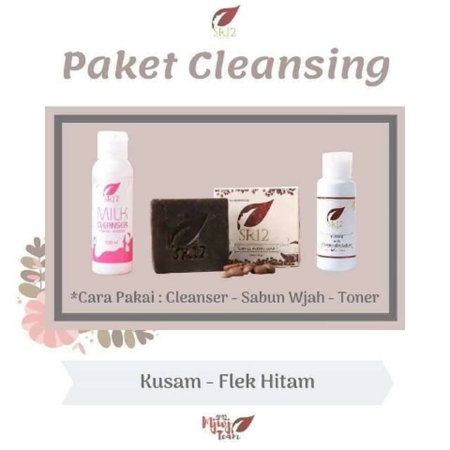 Basic Cleansing / Milk Cleanser / Sabun Anti Flek / Toner / Cairan Penyegar Wajah/Skincare Anti Flek