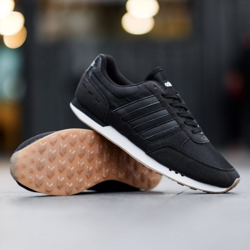 ADIDAS NEO CITY RACER FULL BLACK