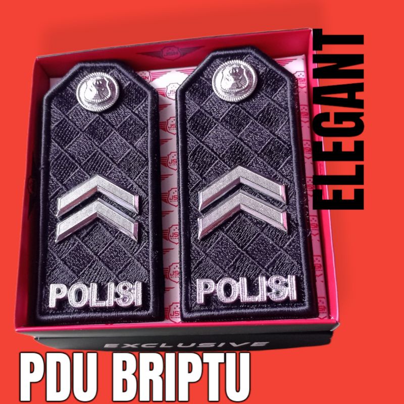 PANGKAT PDU BRIPTU,BRIGADIR SATU,ATRIBUT BRIPTU,PANGKAT POLRI,PANGKAT POLISI,AKSESORIS POLISI BRIPTU