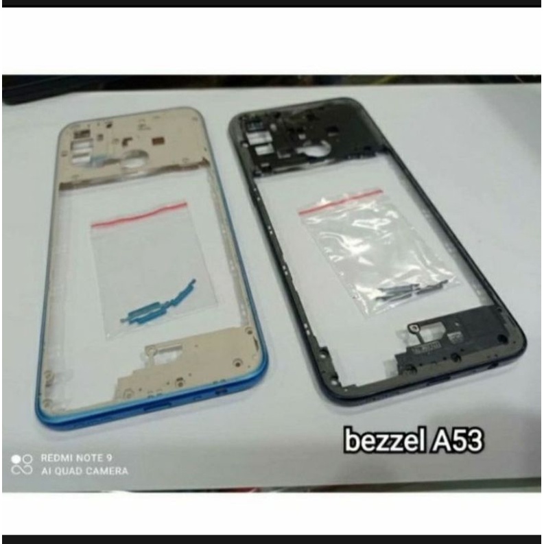 Tutup Mesin / Bezel Samping Oppo A53 2020 Original