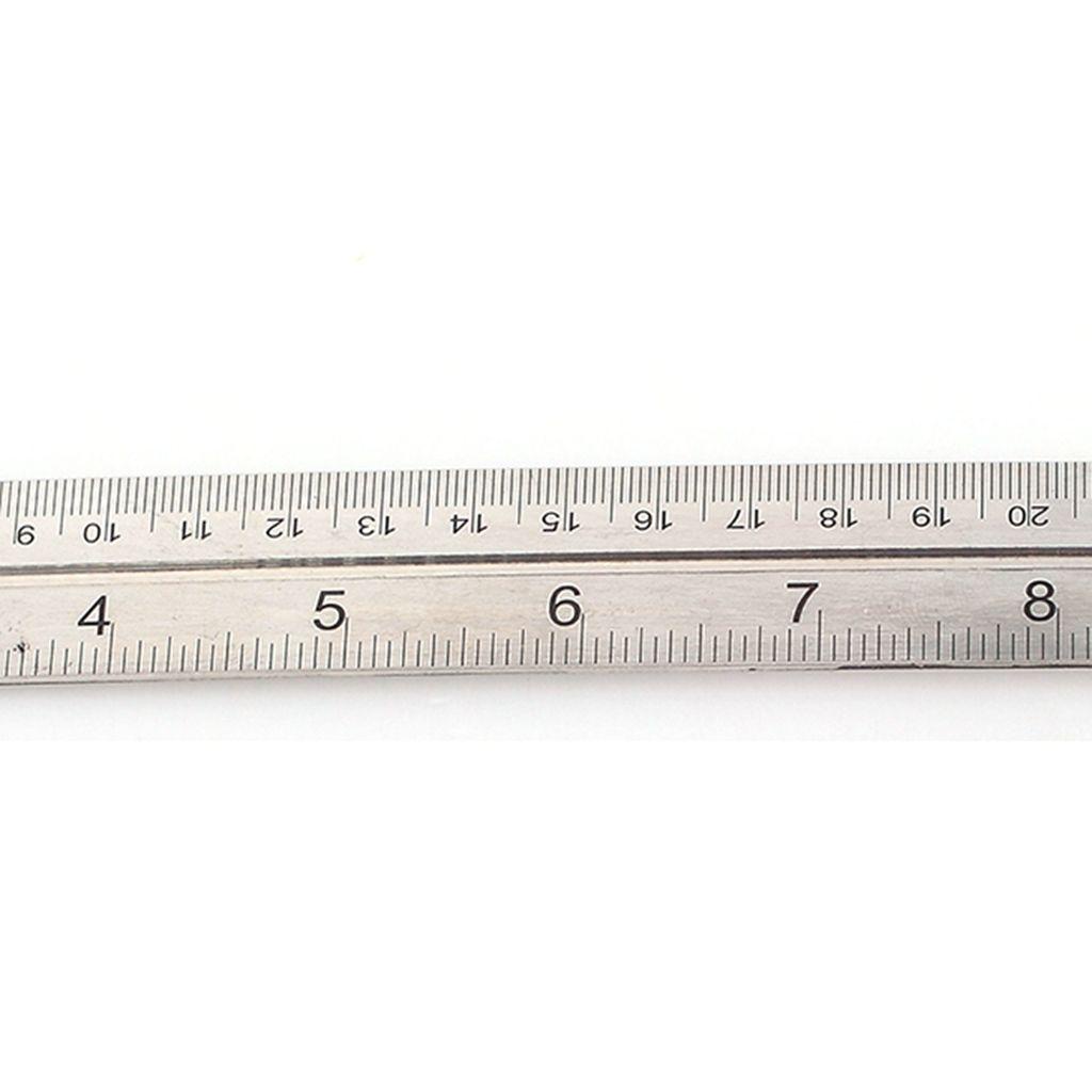 Lanfy Penggaris Siku Tukang Kayu Woodworking Quality T-rulers Combination Squares Metric/Inch Alat Ukur Kombinasi Waterpas