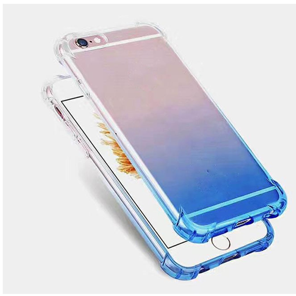 WARNA ACAK Anti Crack Case Casing Silikon Samsung c9 Pro J2 Pro J7 Prime S7 EDGE S8 S8 Plus Gradasi