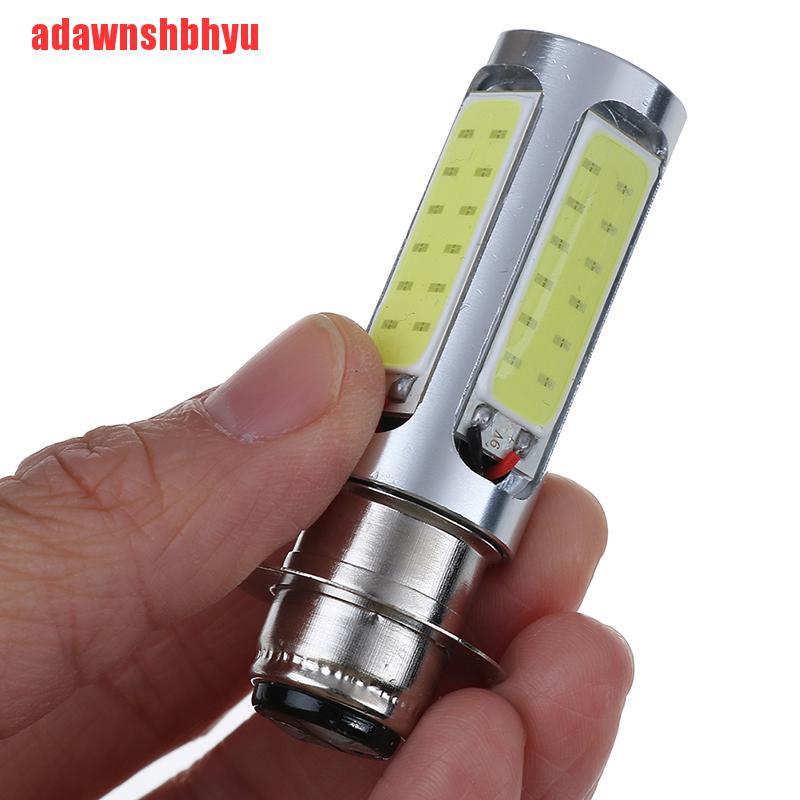 (Adawnshbhyu) 1pc Lampu Depan Led Cob Warna Putih Untuk Motor/Atv H6M Px15D