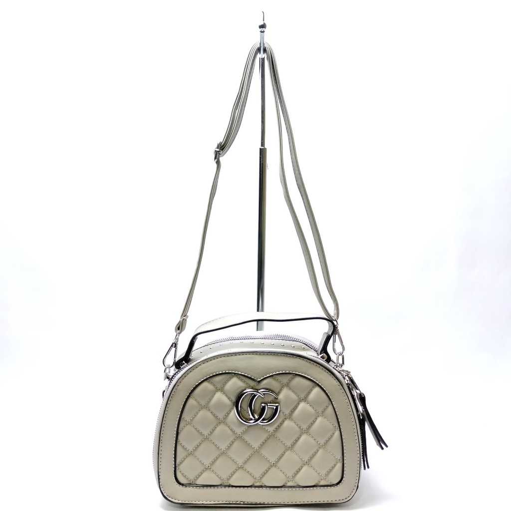 Murah! Tas Top Handle Bisa Selempang Wanita Unik Import 981-1/A099 Cuci Gudang