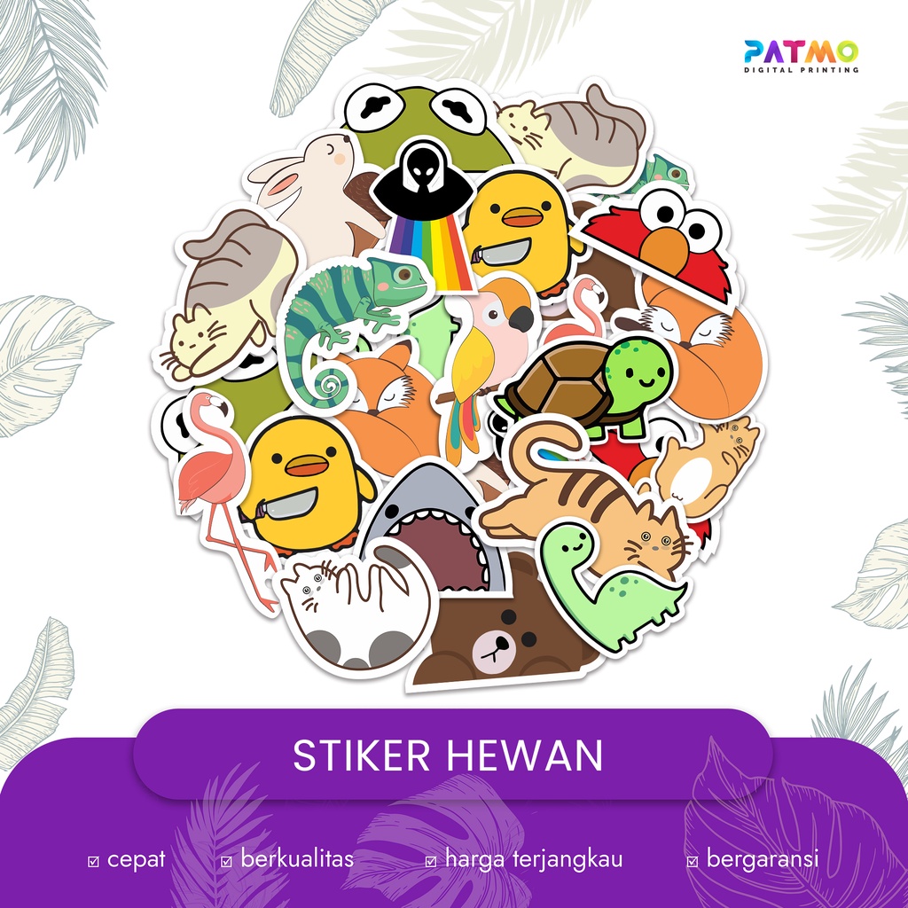 

Stiker Hewan Lucu Random 17 Pcs