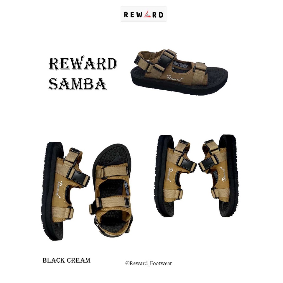 SANDAL  PRIA TERBARU GUNUNG REWARD SAMBA PREMIUM