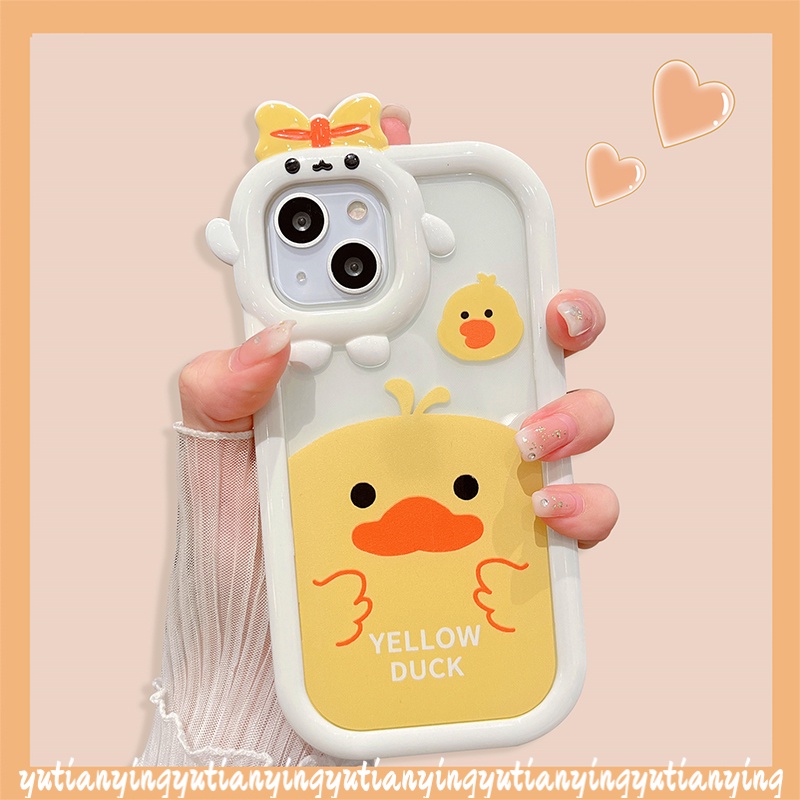 Case Desain Kartun Bebek Kuning Untuk Oppo A17 A95 A15 A16 A57 2022 A17k A76 A96 A15S A3s A7 A5s A12 A53 A74 A5 A9 A16K A52 A54 A96 An 5F A16K 5n A16