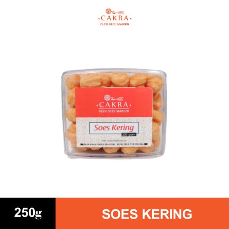 

Kue Soes Kering Merk Cakra (250 gram)