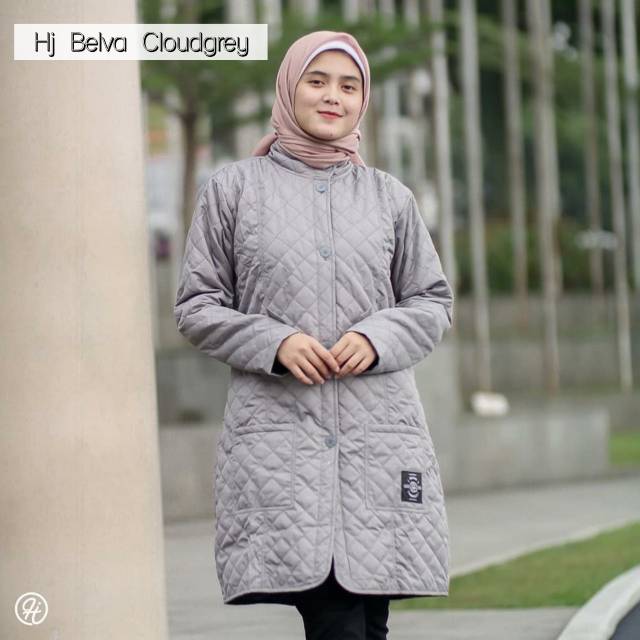 HIJACKET Belva Jaket Hijab Muslimah Parasut Waterproof