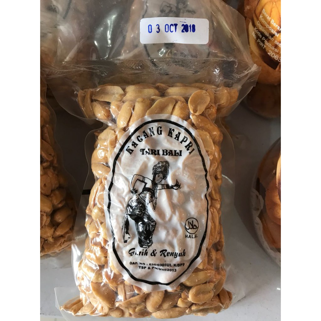 

Kacang Kapri Cap Tari Bali 300 gr Asli Gurih & Renyah