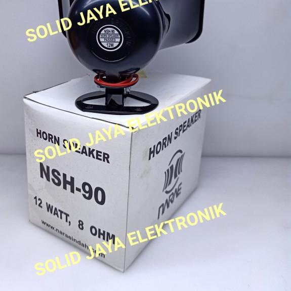 ۝ SPEAKER HORN CORONG HORN SPEAKER VOKAL 12W 8 OHM KOTAK NARAE NSH-90 ➩