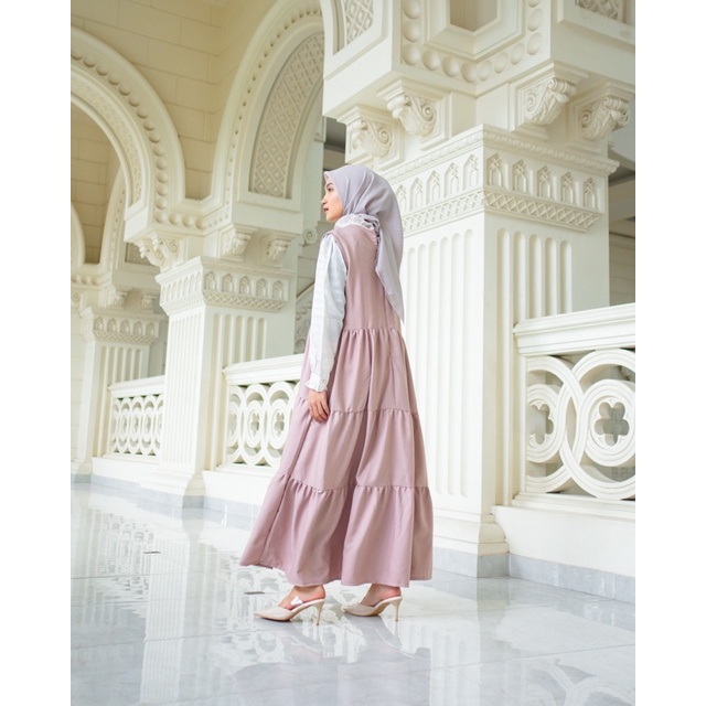 INNER DRESS | INNER DRESS SLEEVELESS | INNER DRESS TANPA LENGAN | INNER RUFFLE BY VITAFA ID