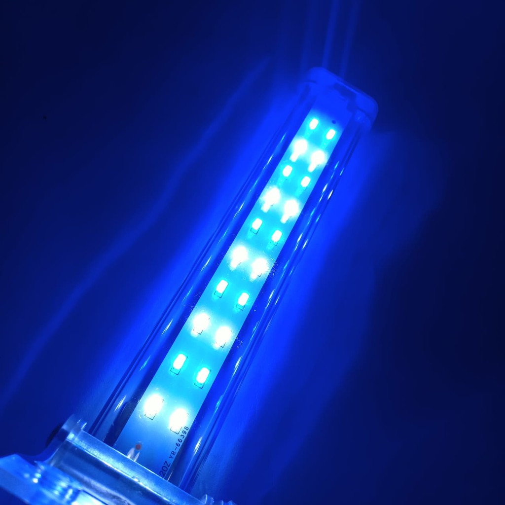 LAMPU JEPIT SAKKAI PRO LED-9 Watt  / LED AQUARIUM  3 MODE WARNA 9 WATT /  LAMPU Crystal Aquarium / L
