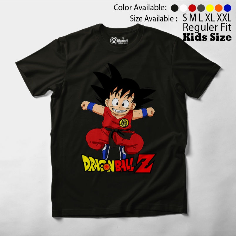 Dragon Ball Z - Son Go Ku - Anime , Baju Anak / Kaos Atasan Anak Laki Laki / Kids T Shirt