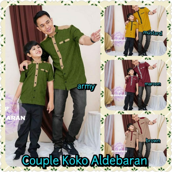 Couple Baju Koko Aldebaran