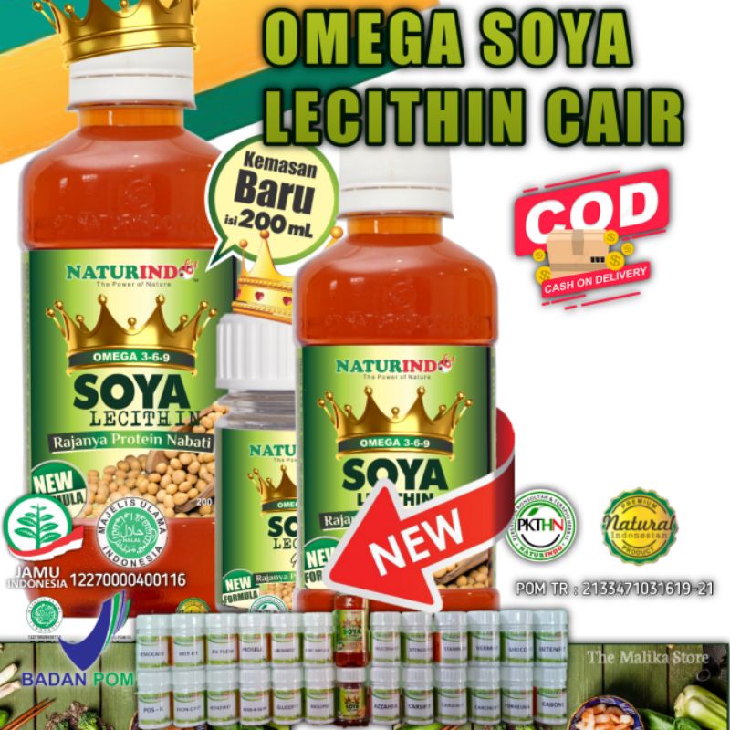 OMEGA SOYA LECITHIN Naturindo