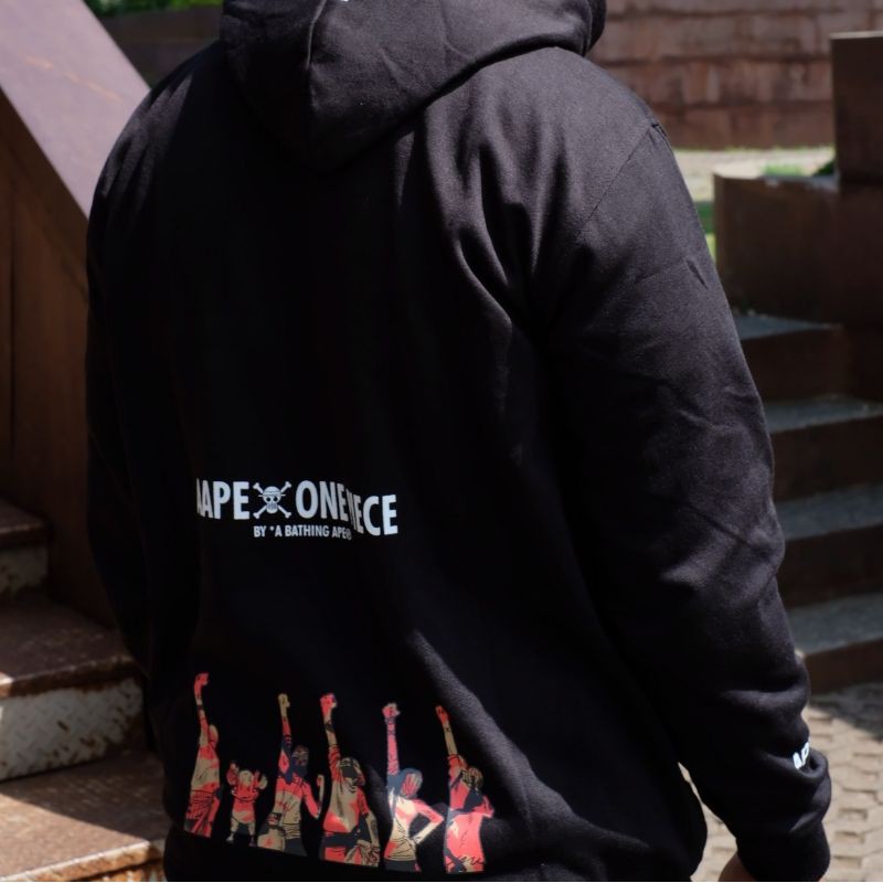 sweater hoodie one piece Jaket One piece sweater AApe Murah