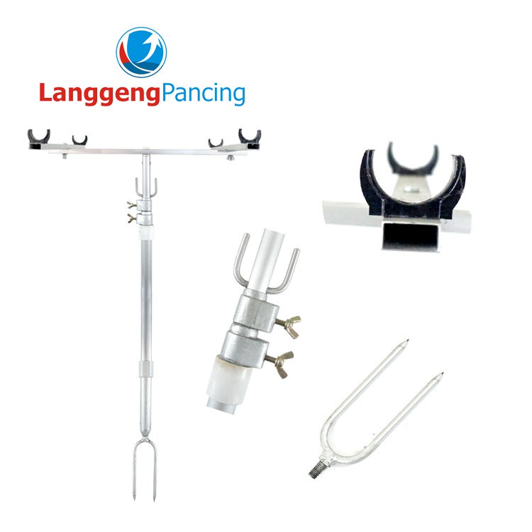 Steger Nyobok Stainless 230cm Tiang Penyangga