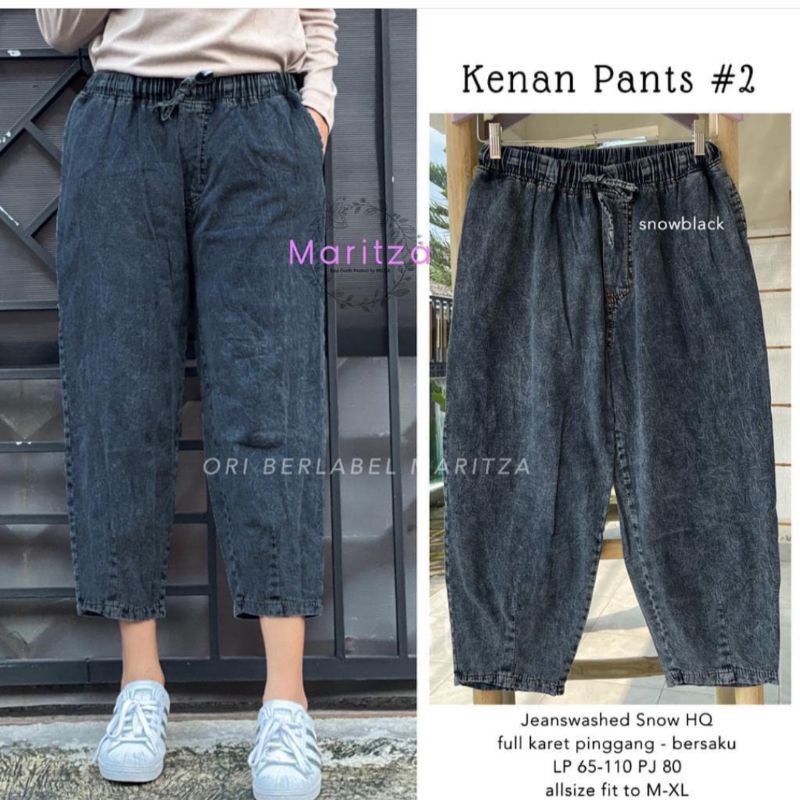 Celana Baggy Jeans Wanita Murah Bahan Adem Super Premium