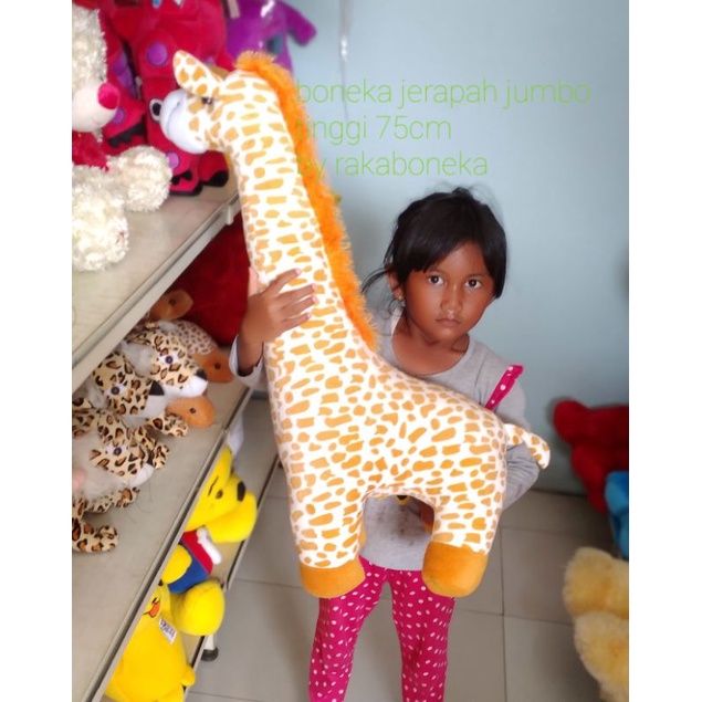 Boneka jerapah jumbo # boneka animal # boneka binatang