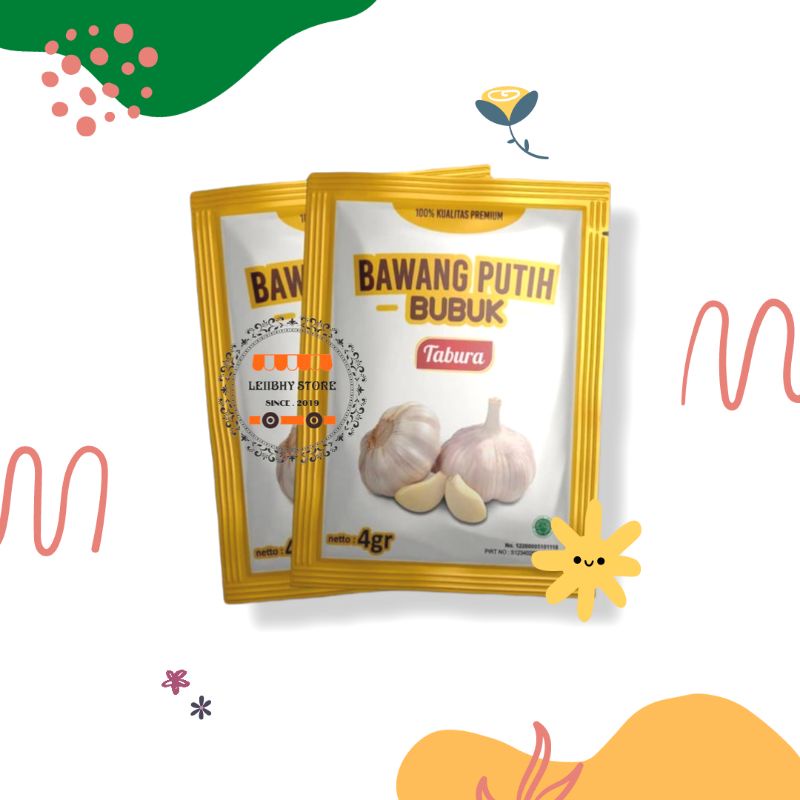 BUBUK TABURA BAWANG PUTIH ECER 4 GR