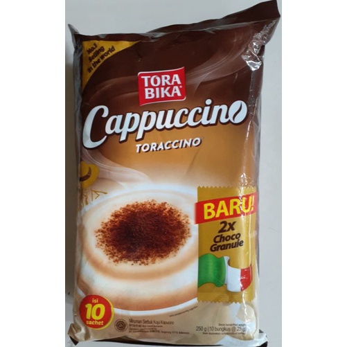 

Torabika Cappuccino isi 10 sachet