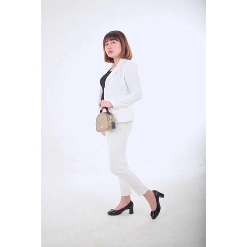 SONIA BLAZER SIDE POCKETS PREMIUM - BLAZER FORMAL KANTOR POLOS KOREA - JAS LENGAN TANGAN PANJANG - PAKAIAN WANITA - OUTFIT KANTOR ELEGANT