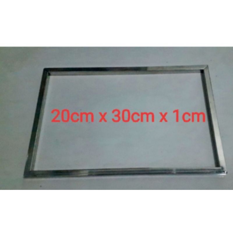 Bingkai perata adonan kue kering tebal 1cm ( bingkai saja)