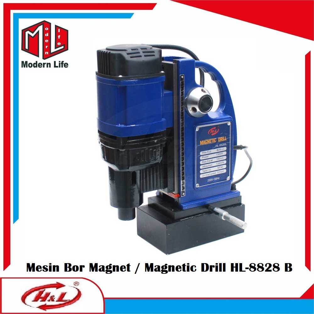 HL-8828B Mesin Bor Magnet / Magnetic Drill HL 8828B